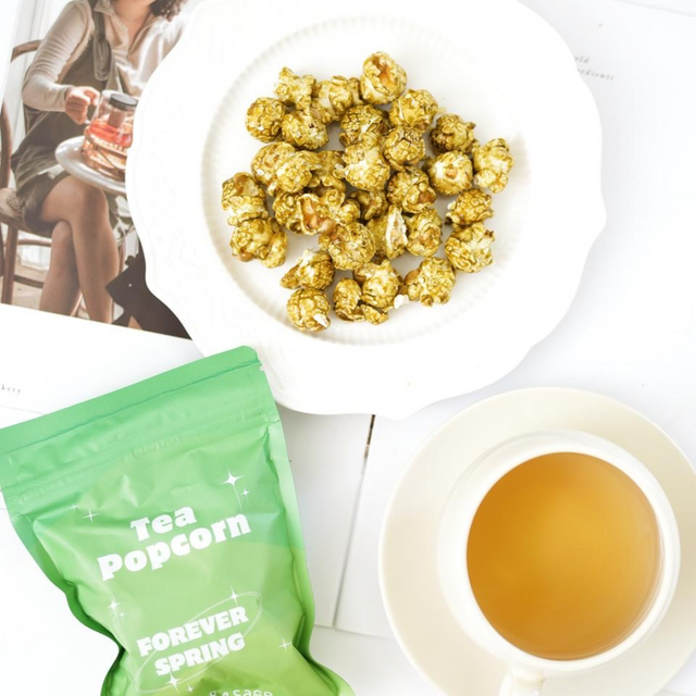 Tea By Sage | Taiwanese Tea-Infused Popcorn - 200 Pack Farewell Gift Set