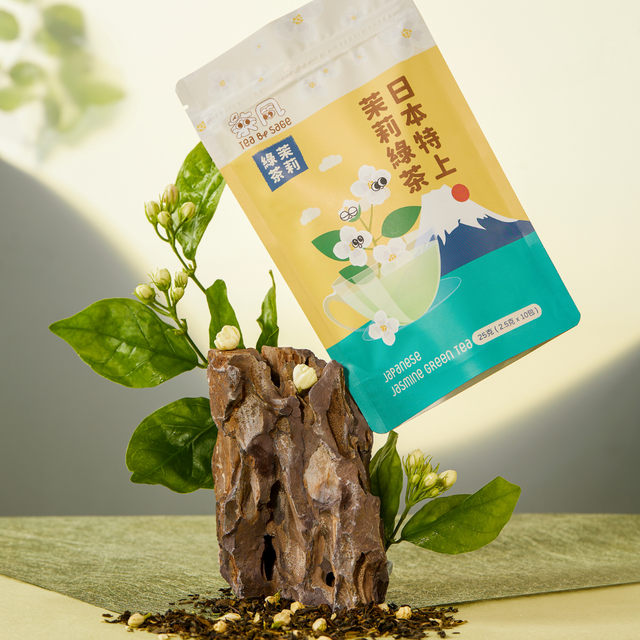 SAGE TEA 清新回甘 - 日本茉莉花綠茶包 (10入)