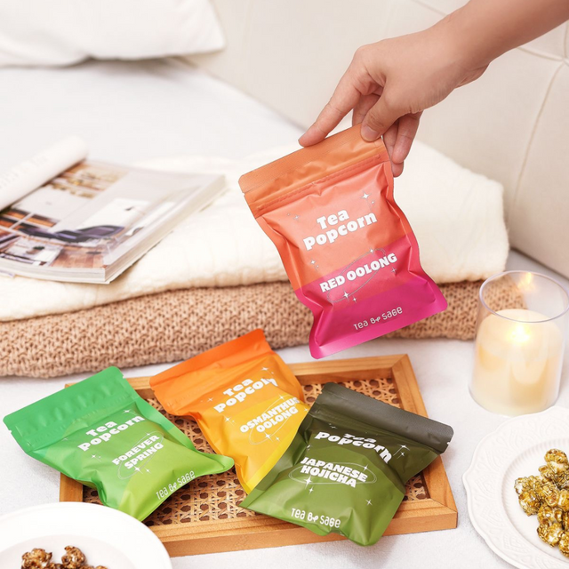 Farewell Gift Idea: Tea-Infused Popcorn (1pcs) | Tea By Sage