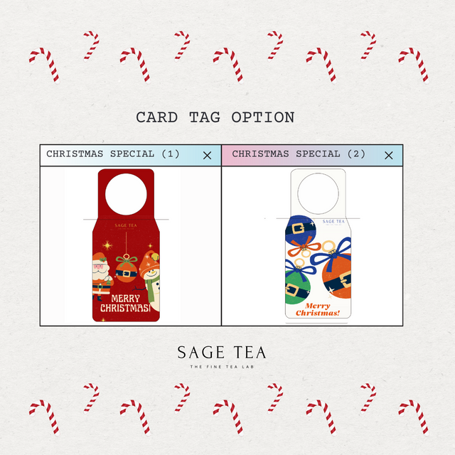 SAGE TEA Aluminum Can Tea Series CRAFT FRUITEA｜Themed Card Tag🎀 Customization Service｜Delivery in as fast as 2 days