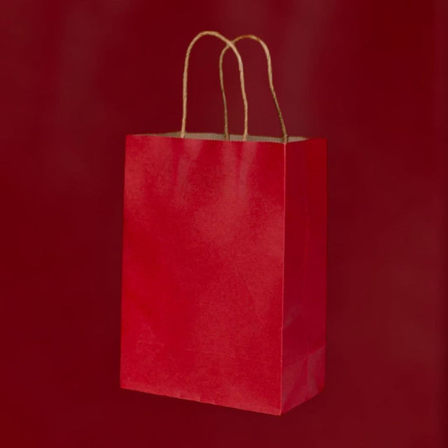 Red paper bag (21x11x27cm) - Add-on items