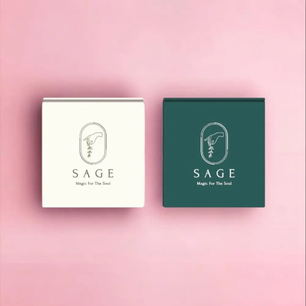 散水禮物｜婚禮回禮首選🎁 SAGE TEA 曲奇/茶包2件裝禮盒｜客製化服務｜香港製造 - SAGE TEA