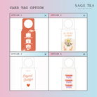 【香港製造 精品冷泡茶】SAGE TEA Craft Cold Brew Tea｜無糖健康選擇🎁 客製化感謝卡服務 - SAGE TEA